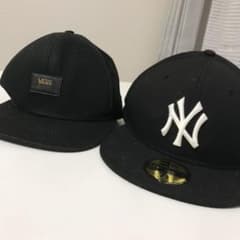 VANSキャップとニューエラキャップのセット売りのサムネイル