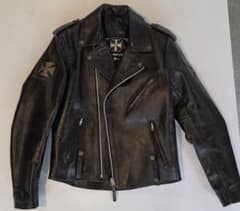 West Coast Choppers レザーライダースジャケット - メルカリ