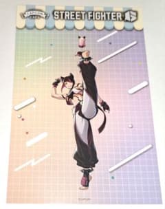 ストリートファイター6 ジュリ ポストカード 特典 カプコンカフェ