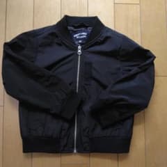 専用☆黒　キッズ　ジャンパーのサムネイル