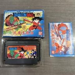 箱・説明書・チラシ付】ファミコン ドラゴンボール 大魔王復活 動作