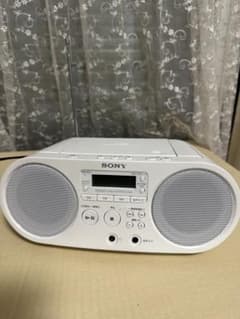 美品 SONY ZS-S40 ホワイト CDラジオ - メルカリ