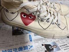 プレイ・コム デ ギャルソン× コンバース 27cmのサムネイル