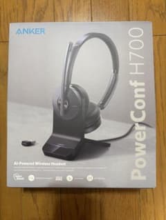 Anker PowerConf H700 ワイヤレスヘッドセット 充電スタンド付のサムネイル