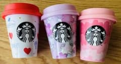 スターバックス　ミニカップ　さくら桜　バレンタインのサムネイル