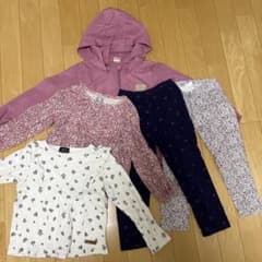 petit mainなど女の子 110cm 5点セットのサムネイル