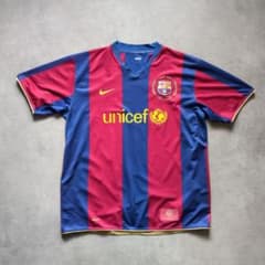 ナイキ FCバルセロナ MESSI カンプノウ 50周年 ユニフォーム XL - メルカリ