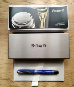 【新品未使用】ペリカン 特別生産品 スーベレーンM800　ブルー·オー·ブルーのサムネイル