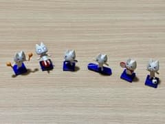 【超レア】　どこでもいっしょ カルピスウォーター　エプロン＆軍手　トロ 6体セット】どこでもいっしょ トロ フィギュア カルピスウォーター