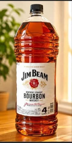 未開封 ジムビーム Jim Beam バーボンウイスキー 4L - メルカリ
