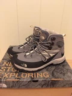 ノースフェイス　GORETEX トレッキングシューズ　　24.5㎝ 色　グレーのサムネイル