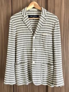 COMME des GARCONS HOMME｜ボーダー ニットジャケット COMME des GARCONS HOMME｜ボーダー ニットジャケット - メルカリ