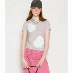 【未使用級】PISCESS×MAISON SPECIALフェードフラワーTシャツのサムネイル