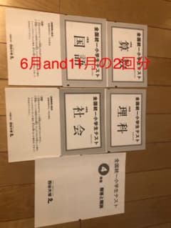 全国統一小学生テスト　小4 6月&11月のサムネイル