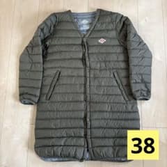 ⭐︎美品⭐︎DANTON ダントン ロングダウン 38 オリーブグリーン 