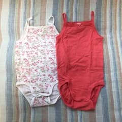 キャミソール 肌着 ロンパース 4枚セットのサムネイル