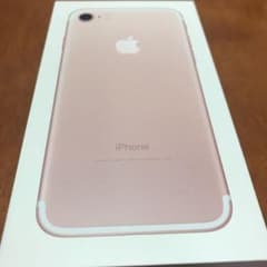 【新品 未使用】SIMフリー iPhone 7 Rose Gold 32 GBのサムネイル