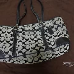 【正規品】COACHシグネチャー 保存袋付き