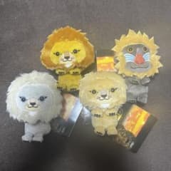 実写映画 ライオンキング ムファサ &youマスコット 4種 ディズニー