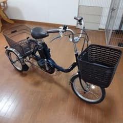 酉島S Panasonic BE-ELR833V 電動アシスト三輪車 酉島S様専用 Panasonic BE-ELR833V 電動アシスト三輪車 - メルカリ