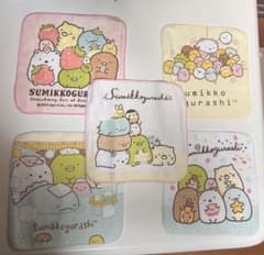 すみっコぐらし ハンカチ 5枚セット