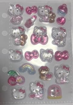 キティ　サンリオ　ボンボンドロップシール　おすそわけのサムネイル