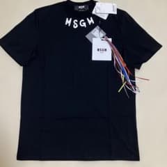 MSGM ペイントロゴTシャツ タグ付き未使用 - メルカリ