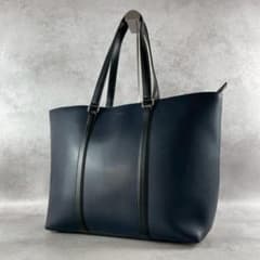 ポールスミス シティエンボス トートバッグ　ネイビー Amazon | ポールスミス Paul Smith シティエンボス トートバッグ