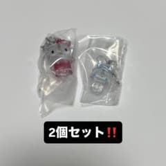 サンリオ クリスタルめじるしアクセサリー 2個セット ハローキティ シナモロールのサムネイル