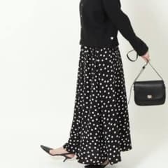 Mina様専用【coen】プリントタックロングスカート新品未使用 タグ付きのサムネイル