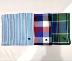 POLO RALPH LAUREN ハンカチ 3枚セットのサムネイル
