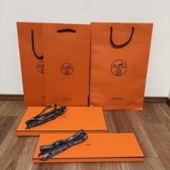 HERMES エルメス ギフトボックス 空箱 紙袋 ギフトセット 箱 - メルカリ