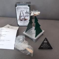 アトリエニキティキ ドイツ HUSS社 お香立て回転ツリー グリーン