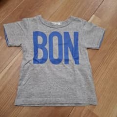 Noeil aime BeBe Tシャツ グレー 100cmのサムネイル