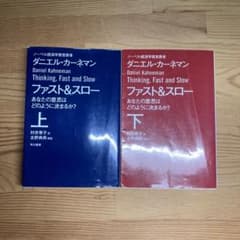 ファスト&スロー 上・下セット あなたの意思はどのように決まるか?のサムネイル