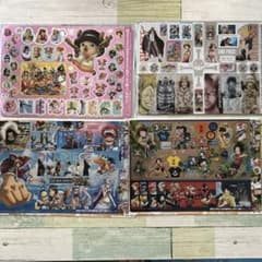ONEPIECE 점보 카드 다스 씰 4 세트
