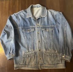 デニムジャケット スタッズ 古着 y2kのサムネイル