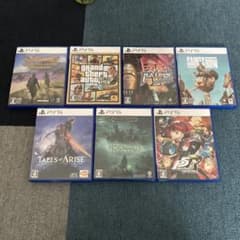 ＰＳ５　中古ソフトまとめ売りのサムネイル