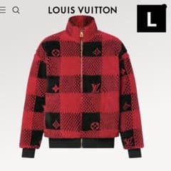 LOUIS VUITTON ダミエフリースブルゾン 1AFXOI レッド L - メルカリ