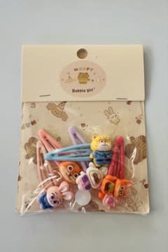 Bobble girl ヘアピン キッズ ヘアアクセサリー セットのサムネイル
