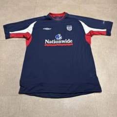 Umbro アンブロ ユニフォーム ゲームシャツ イングランド代表 紺