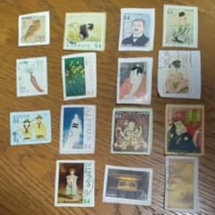 使用済切手15枚（日本史など） - メルカリ