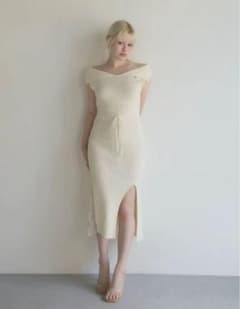 andmary Alice long dress ivoryのサムネイル