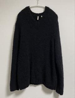 Sunflower ASKE Sweater サンフラワー　Vネックセーター　M