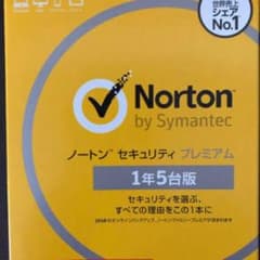 【新品】シマンテック Norton セキュリティプレミアム 1年5台版のサムネイル
