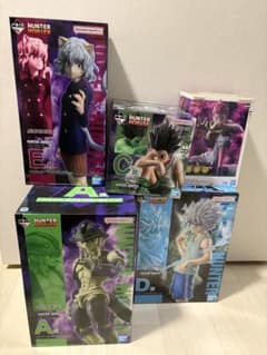 [모두 미개봉] HUNTER × HUNTER 피규어 이치 반 복권