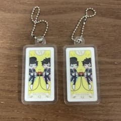 QuizKnock 東京ドームシティコラボ タロット風アクキー 東問 東言