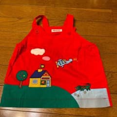 ミキハウス ジャンパースカート ワンピースのサムネイル