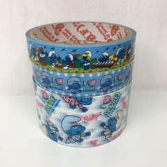 スマーフ セロハンテープ ×3つセット 文房具 シールのサムネイル