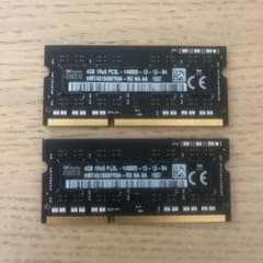 SK hynix PC3L-14900S 8GB(4GBx2枚) ノート用のサムネイル